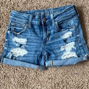 American Eagle Next Level Stretch Jean Shorts